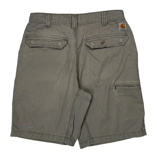 Carhartt Cargo Shorts - 30W 10L Grey Cotton