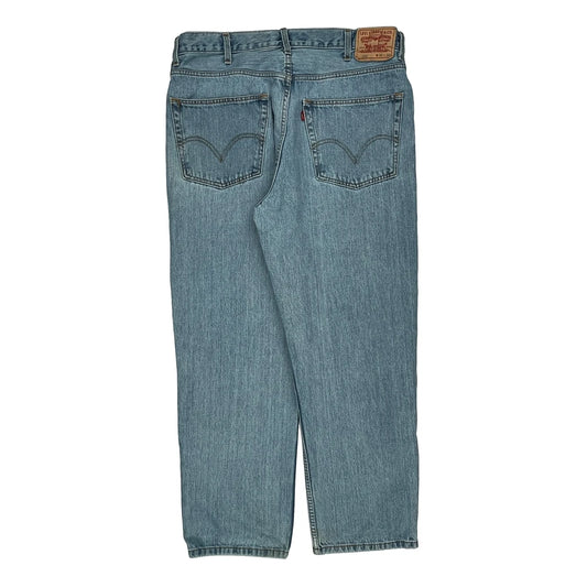 550 Levis Jeans - 38W 30L Light Wash Cotton