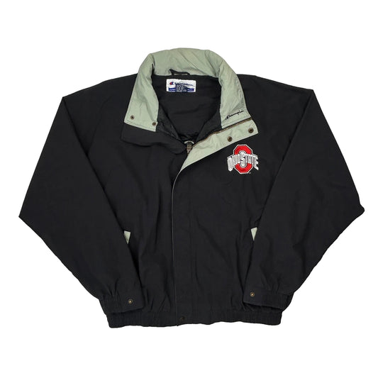 Ohio State Champion College Windbreaker - XL Black Nylon