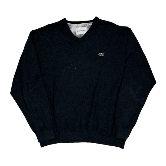 Lacoste Jumper - 2XL Black Cotton
