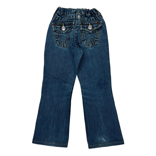 Vintage Age 6 True Religion Boot Cut Jeans - Small Blue Denim