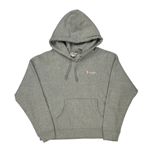 Reverse Weave Champion Hoodie - XL Grey Cotton