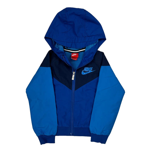 Vintage Age 5 Nike Windbreaker - Small Blue Polyester
