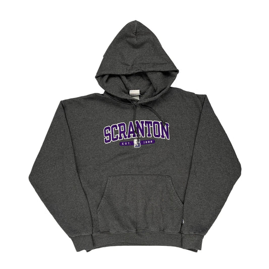 Scranton Champion Hoodie - Large Grey Cotton Blend