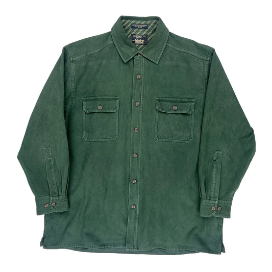 Levis Overshirt - XL Green Cotton