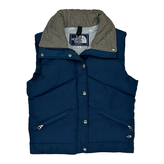 Made In USA The North Face Puffer - Medium Blue Polyester