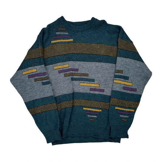 Traguardo Jumper - 2XL Multicoloured Wool