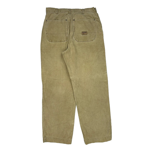 Nautica Cord Trousers - 33″ Waist Beige Corduroy