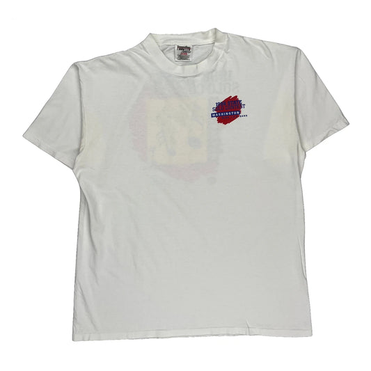 1996 State Solo Contest Washington Oneita Graphic T-Shirt - XL White Cotton