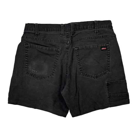 Dickies Denim Shorts - 32W 8L Black Cotton