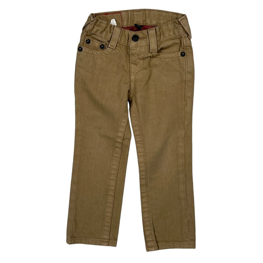 Vintage Age 3 True Religion Jeans - XS Beige Cotton