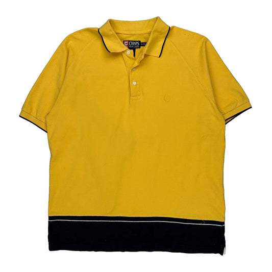 Chaps Ralph Lauren Polo Shirt - XL Black Cotton