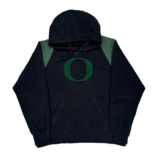 University Of Oregon Nike College Hoodie - XL Black Cotton