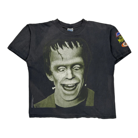 Herman Munster 1998 Gildan Graphic T-Shirt - XL Black Cotton