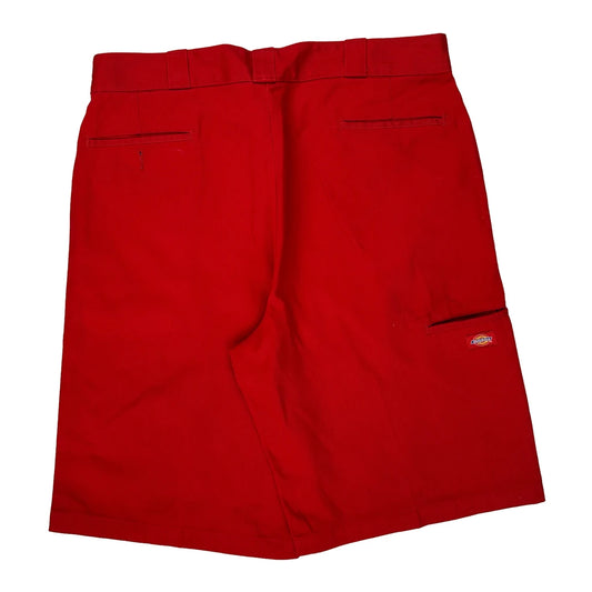 Dickies Shorts - 40W 10L Red Cotton