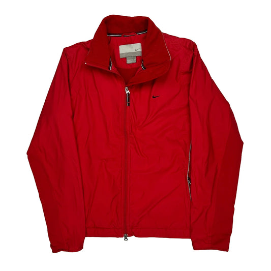 Nike Windbreaker - Medium Red Polyester