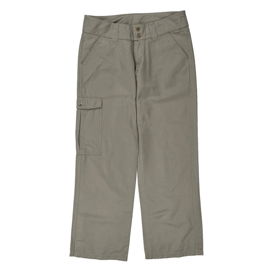 Patagonia Cargo Trousers - Small Grey Cotton Blend