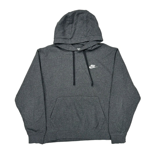Nike Hoodie - Medium Grey Cotton