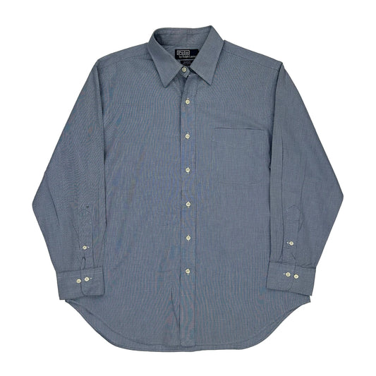 Andrew Polo By Ralph Lauren Shirt - Large Blue Cotton