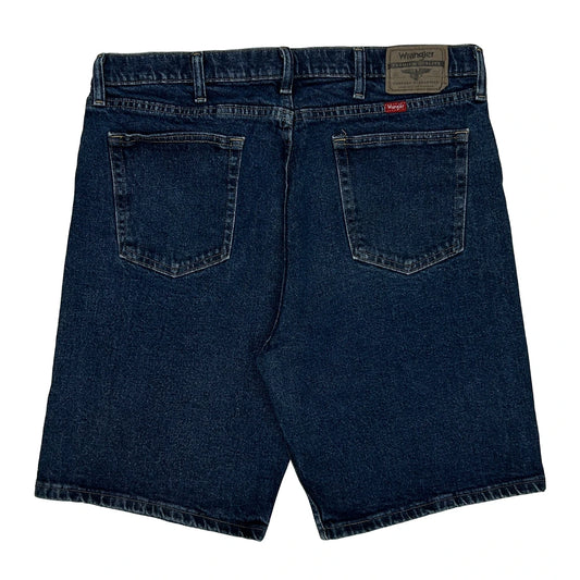 Wrangler Denim Shorts - 36W 9L Blue Cotton