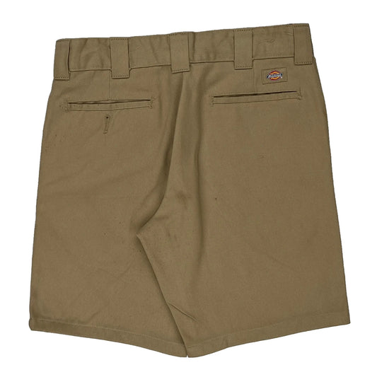 Dickies Shorts - 32W 10L Beige Polyester Blend