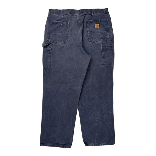 Carhartt Carpenter Trousers - 36W 31L Grey Cotton