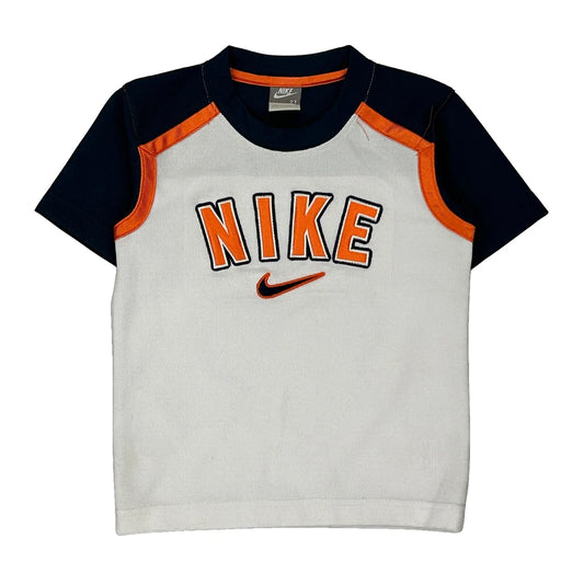 Age 2 Nike T-Shirt - XS Navy Polyester