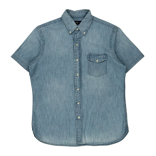 Ralph Lauren Denim Shirt - Medium Light Wash Cotton