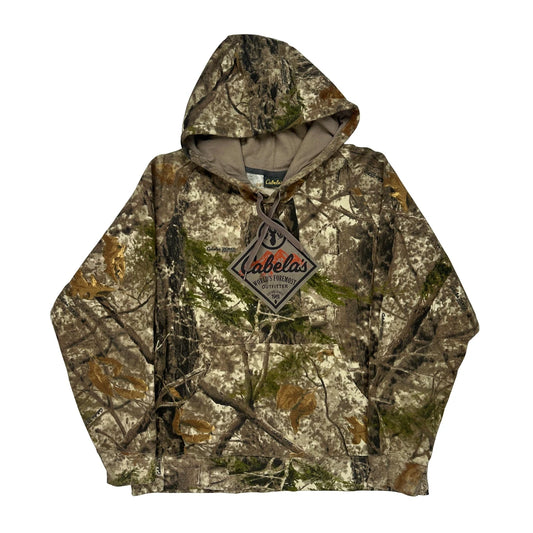 World'S Foremost Outfitter Cabelas Camo Hoodie - 2XL Camo Polyester