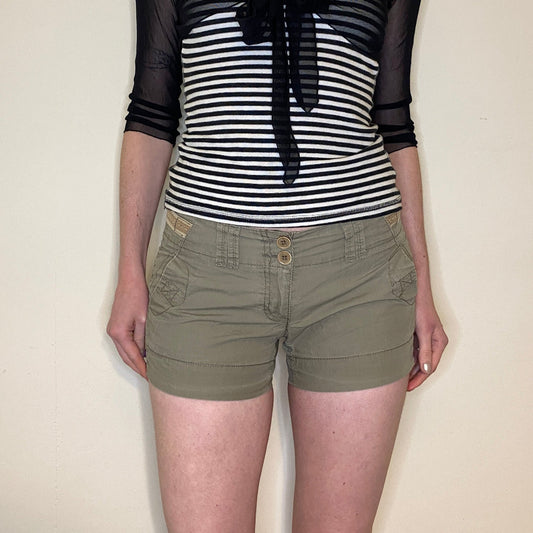 Vintage khaki Oviesse Shorts - womens 32" waist