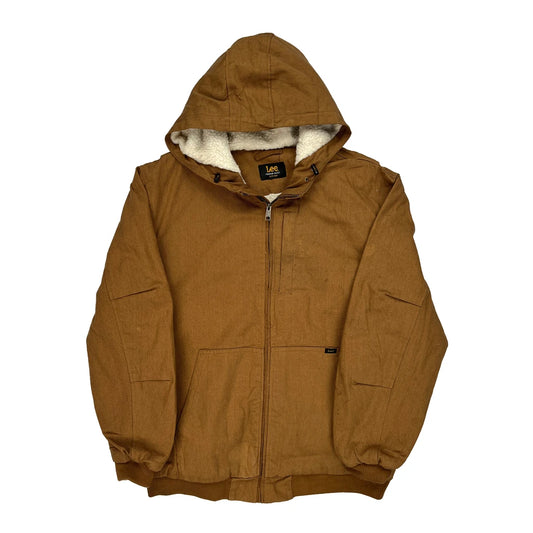 Lee Jacket - 2XL Brown Cotton