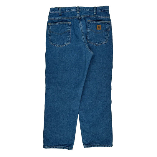 Carhartt Jeans - 34W 29L Blue Cotton