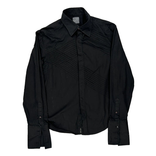 Armani Exchange Shirt - Large Black Cotton