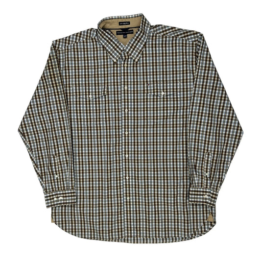 Tommy Hilfiger Checked Shirt - 2XL Multicoloured Cotton