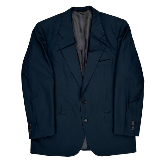 Burberry Blazer - Large Black Wool