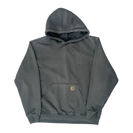 Carhartt Hoodie - 2XL Grey Cotton Blend