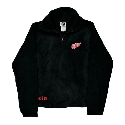 Red Wings Nhl Fleece - Small Black Polyester
