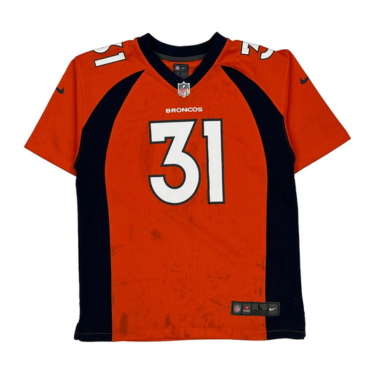 Broncos Nike Nfl Jersey - Large Orange Polyester