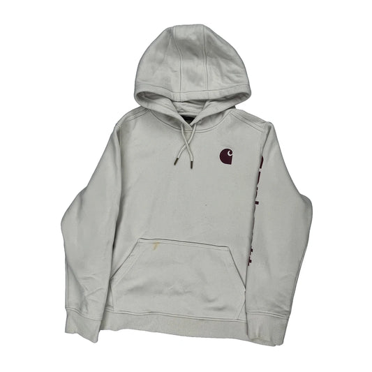 Carhartt Hoodie - XL Cream Cotton