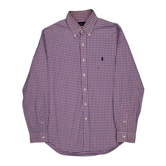Ralph Lauren Checked Shirt - Medium Multicoloured Cotton