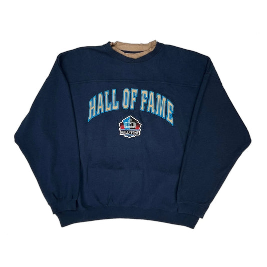 Hall Of Fame Lee Sport Graphic Sweatshirt - 2XL Navy Polyester Blend