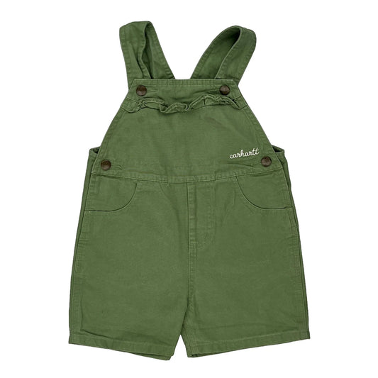 Age 4 Carhartt Dungarees - 2XS Green Cotton
