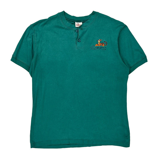 Disney Cartoon T-Shirt - Medium Teal Cotton