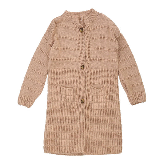 Vintage beige Unbranded Cardigan - womens xx-large