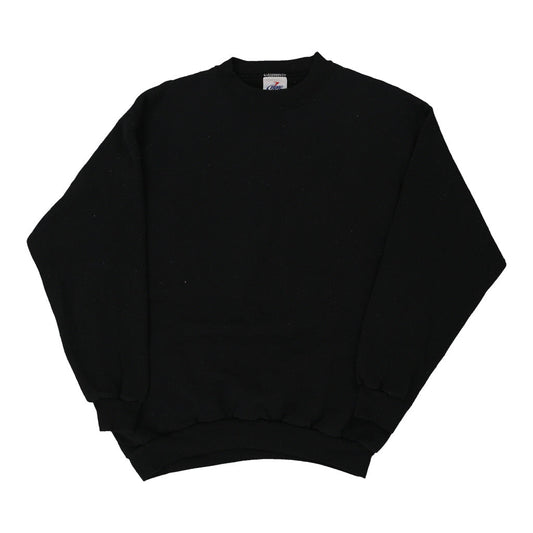 Vintage black Bike Sweatshirt - mens large