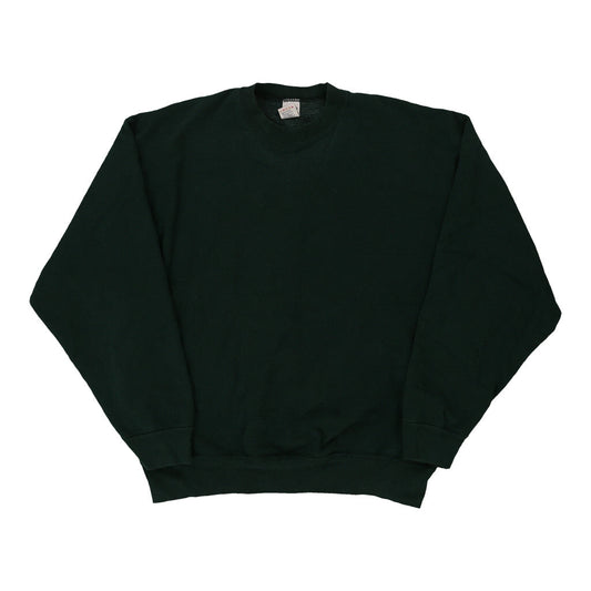 Vintage green Munsingwear Sweatshirt - mens x-large