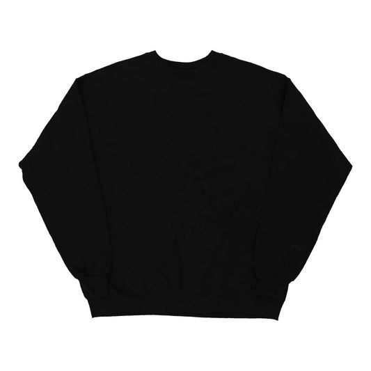 Vintage black Hanes Sweatshirt - mens large