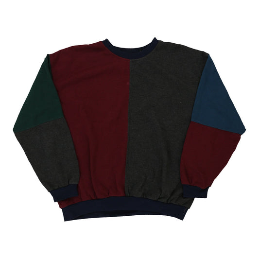 Vintage block colour Stefano Man Sweatshirt - mens large