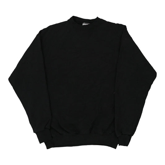 Vintage black Tultex Sweatshirt - mens medium