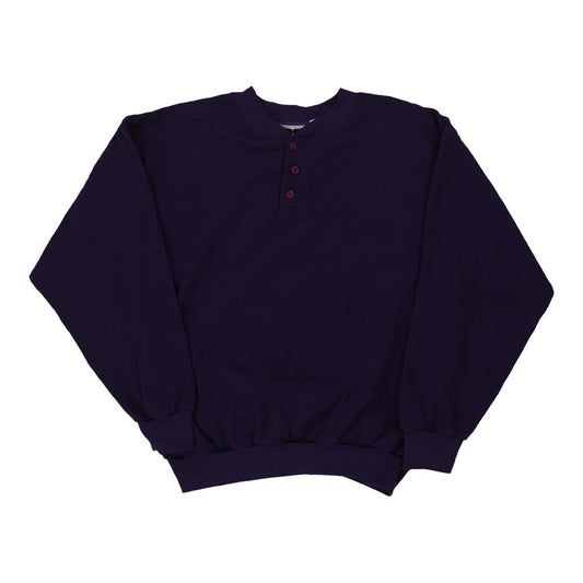 Vintage purple Acitvewear Sweatshirt - mens large